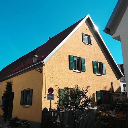 Ferienwohnung Oba's Heisle - Grossvaters kleines Haus - Lauingen Exterior foto